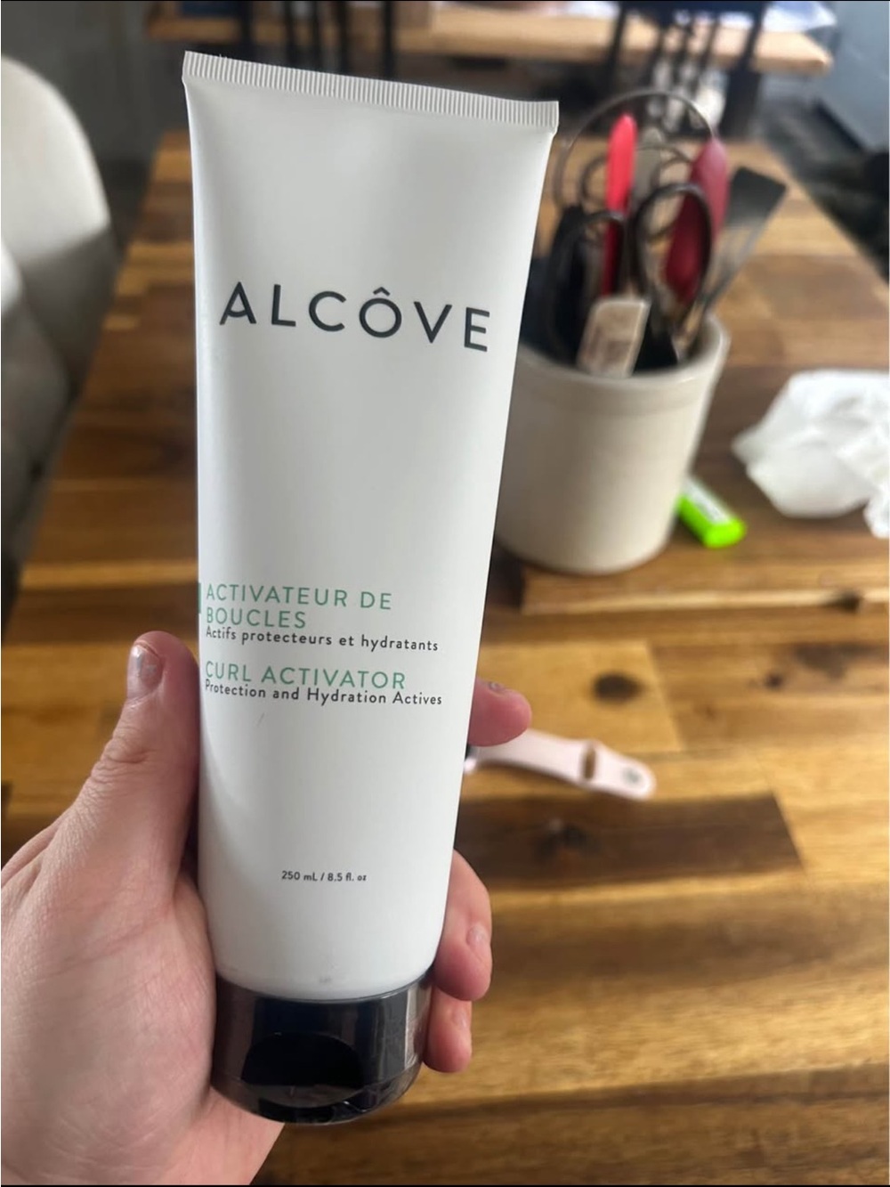 White Curl Activator – Hydration & Protection for Curly Hair